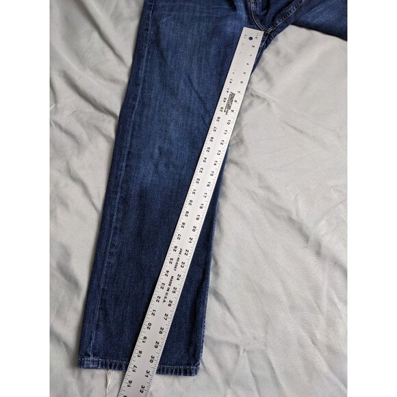 Levi's 569 Straight Jeans - Dark Blue Vintage - Picture 11 of 12